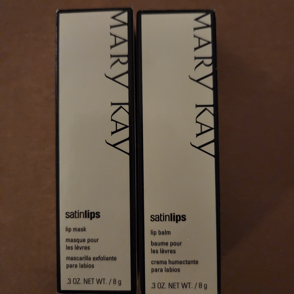 Mary Kay Satin Lips Duo - Classic Black and White